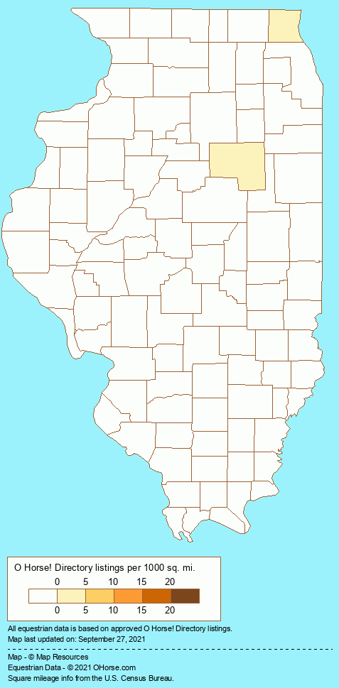 Illinois Christian Youth Ministries Population Map - O Horse!