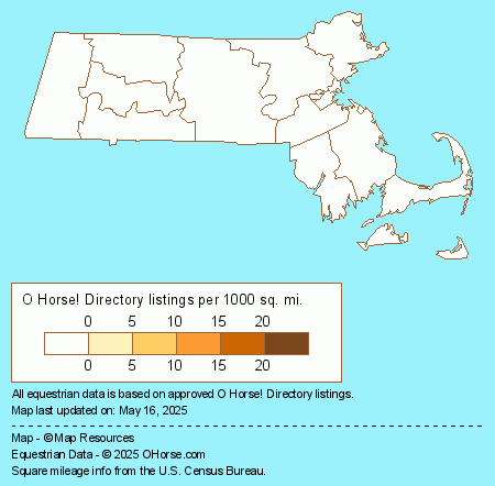 Massachusetts Shetland Pony Stallions at Stud Population Map - O Horse!