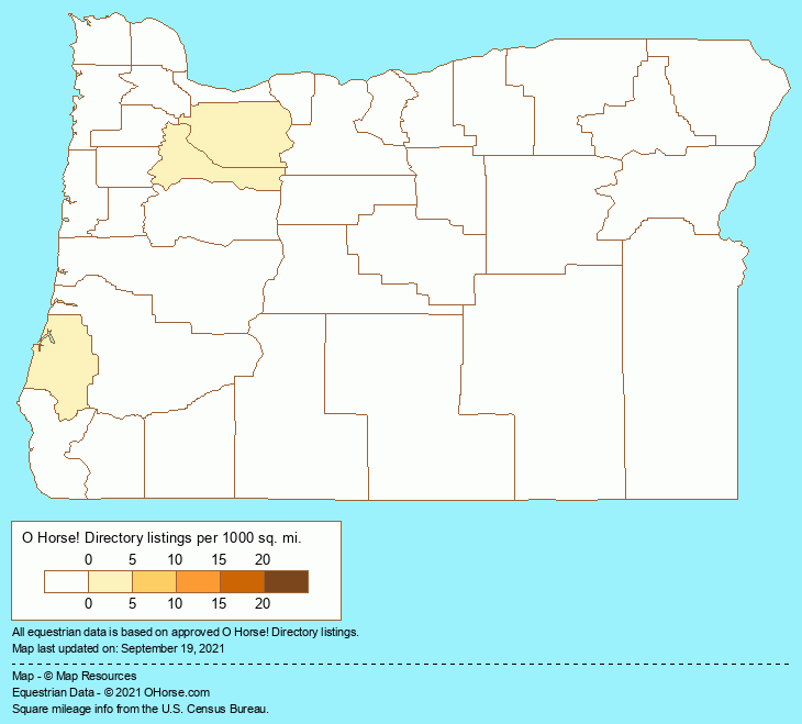 Oregon Horse Barn Plans Population Map - O Horse!