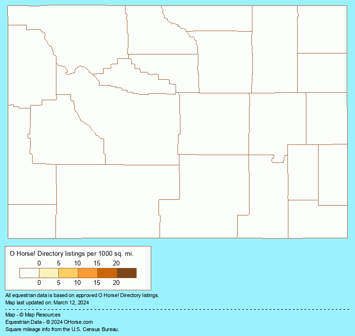 Wyoming Sidesaddles For Sale Population Map - O Horse!