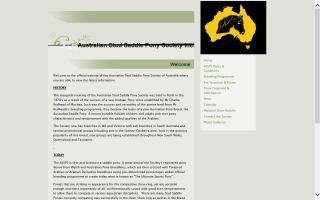 Australian Stud Saddle Pony Society - ASSPS