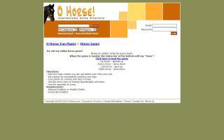 O Horse! Horse Game