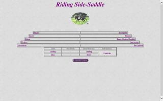 Riding Side-Saddle
