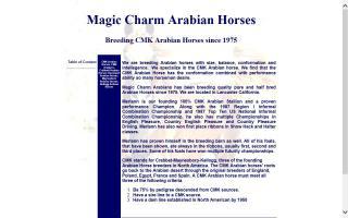 Magic Charm Arabian Horses
