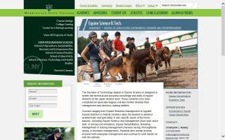 Morrisville State College - Equine Science B.T.