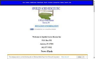 Spoiled Acres Rescue Inc