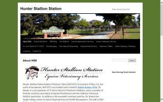 Hunter Stallion Station Equine Veterinary Clinic