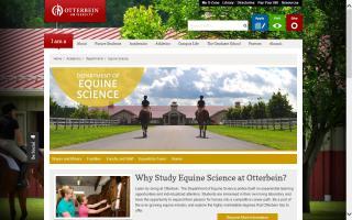 Otterbein College - Department of Equine Science