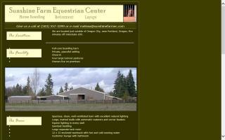 Sunshine Farm Equestrian Center