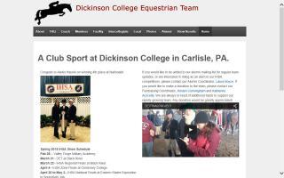 Dickinson College Equestrian Team