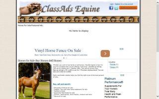 ClassAds Equine