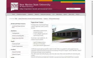 NMSU: Equestrian Center