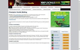 Champion Hurdle National Hunt