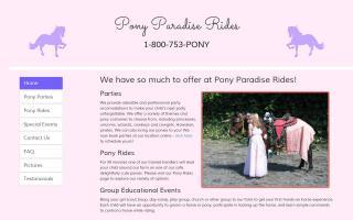 Pony Paradise Rides