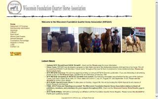 Wisconsin Foundation Quarter Horse Association - WIFQHA