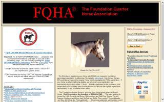 Foundation Quarter Horse Association - FQHA