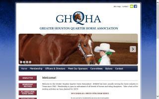 Greater Houston Quarter Horse Association - GHQHA