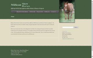Millican Show Horses
