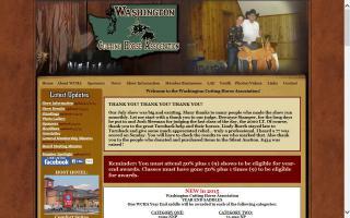 Washington Cutting Horse Association - WCHA