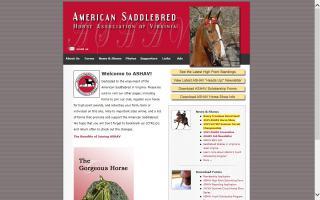 American Saddlebred Horse Association of Virginia - ASHAV