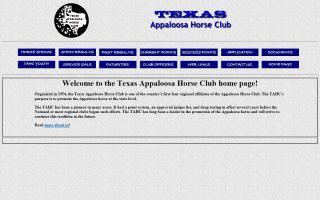 Texas Appaloosa Horse Club