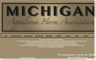 Michigan Appaloosa Horse Association - MApHA