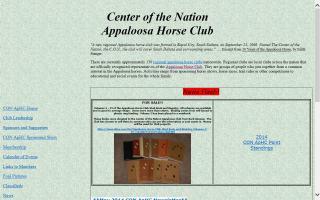 Center of the Nation Appaloosa Horse Club - CON ApHC