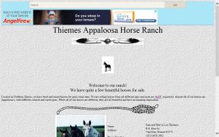Thiemes Appaloosa Horse Ranch