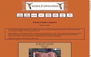 Double J Appaloosas