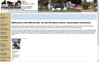 Percheron Horse Association of America - PHAA