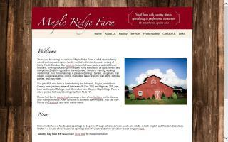 Maple Ridge Farm