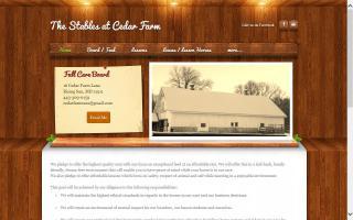 Stables at Cedar Farm, The