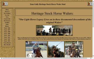 Emu Gully Heritage Stockhorse and Waler Stud
