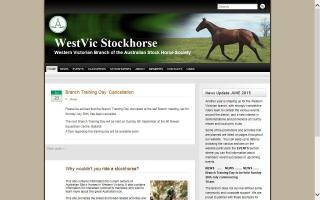 WestVic Stock Horse