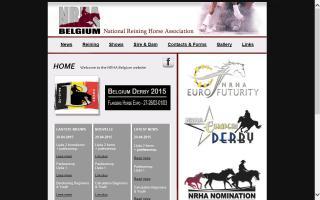 National Reining Horse Association Belgium - NRHA Belgium
