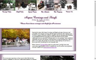 Aspen Carriage and Sleigh