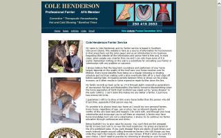 Cole Henderson Farrier Services