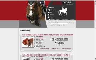 CWD Sellier Used Saddles