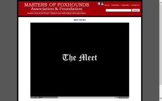 Masters of Foxhounds Association of America - MFHA