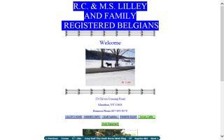 R.C. & M.S. Lilley and Family Registered Belgians
