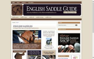 English Saddle Guide