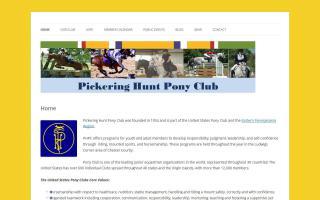 Pickering Hunt Pony Club - PHPC