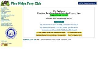 Pine Ridge Pony Club - PRPC