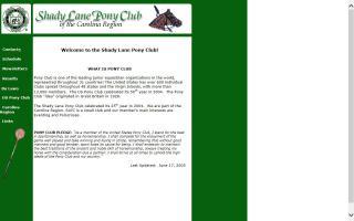 Shady Lane Pony Club - SLPC