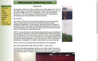 Shenandoah Valley Pony Club