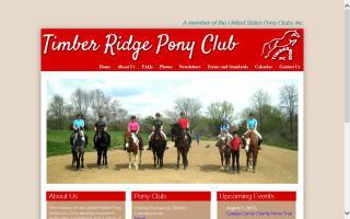 Timber Ridge Pony Club - TRPC