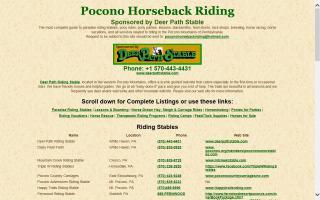 Pocono Horseback Riding