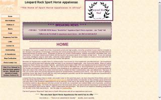Leopard Rock Appaloosa & Sport Horse Stud