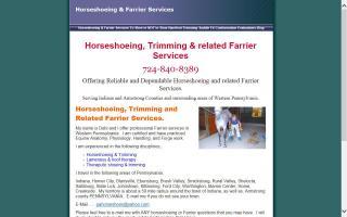 Horseshoeing & Farrier Services