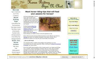 Horse Riding Tips N Chat